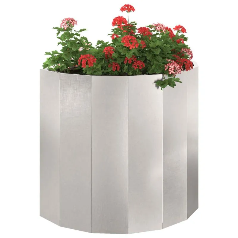 Lovelis Sidabro 60 x 30 x 50 cm Nerūdijantis Plienas