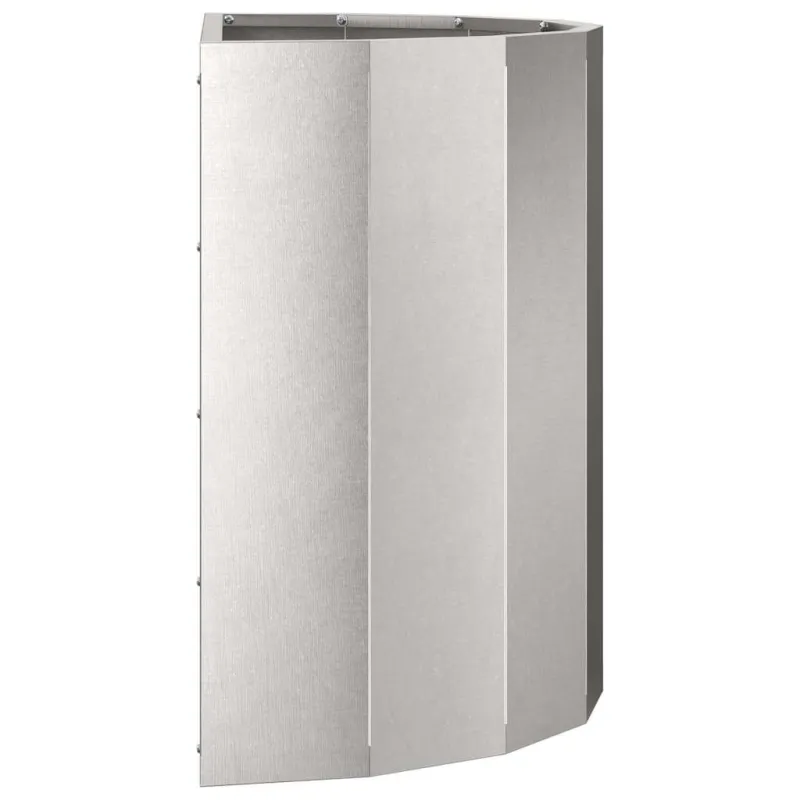 Lovelis Sidabro 60 x 30 x 50 cm Nerūdijantis Plienas