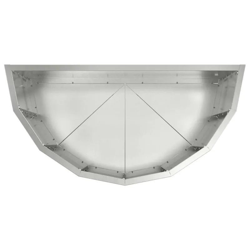 Lovelis Sidabro 60 x 30 x 50 cm Cinkuota plienas