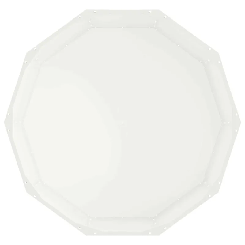 Lovelis Balta 90 x 90 x 35 cm Plienas