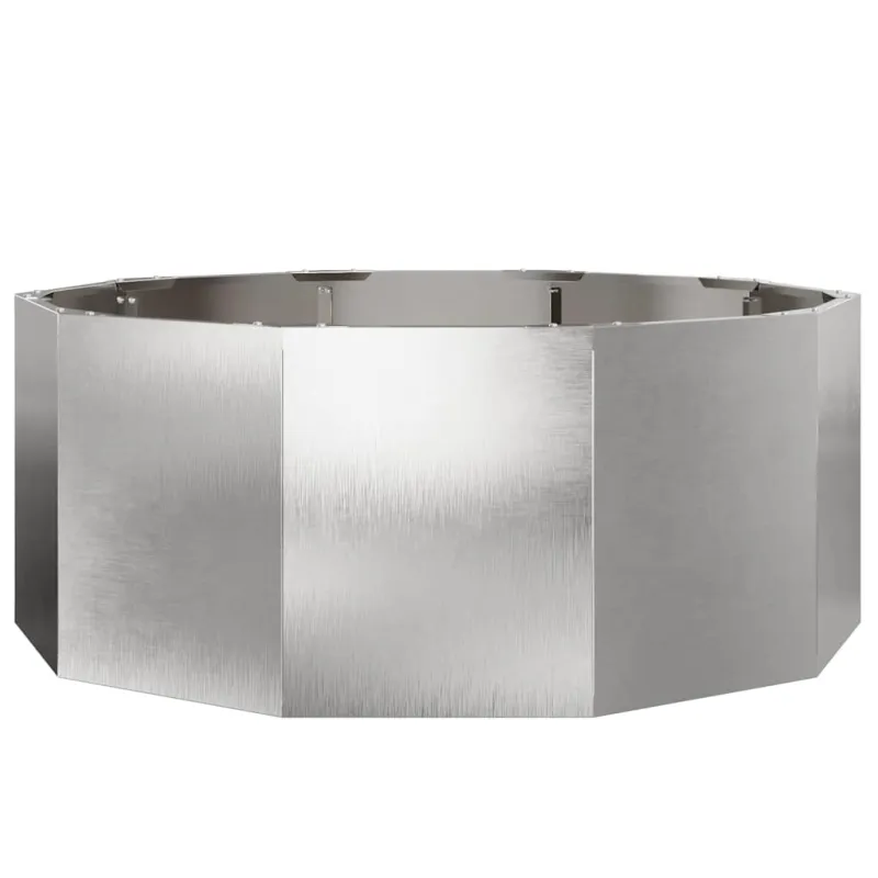 Lovelis Sidabro 90 x 90 x 35 cm Nerūdijantis Plienas