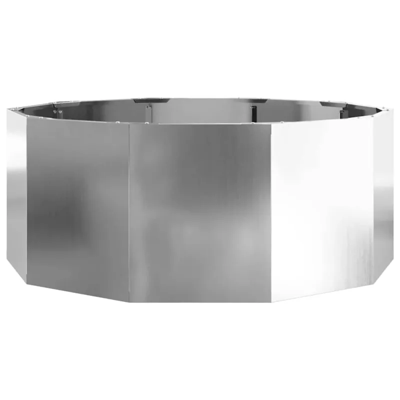 Lovelis Sidabro 90 x 90 x 35 cm Cinkuota plienas