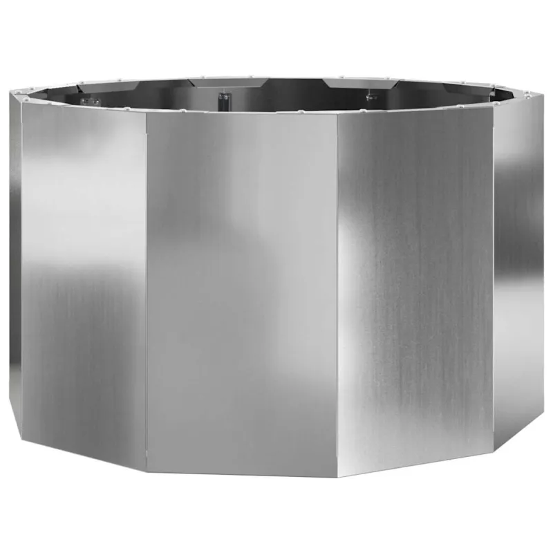 Lovelis Sidabro 60 x 60 x 35 cm Cinkuota plienas