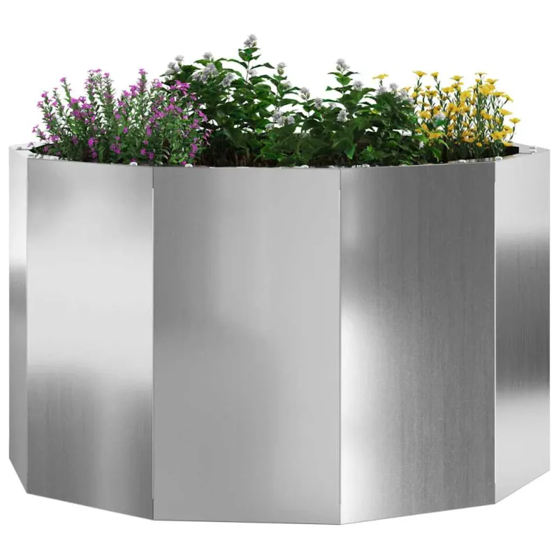 Lovelis Sidabro 60 x 60 x 35 cm Cinkuota plienas