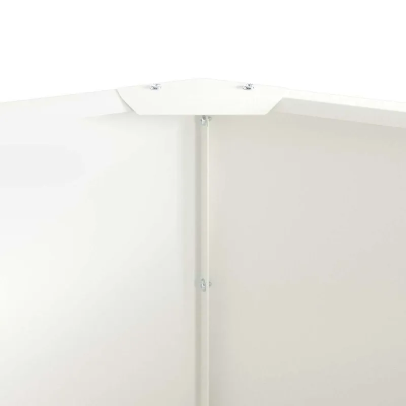Lovelis Balta 120 x 120 x 50 cm Plienas