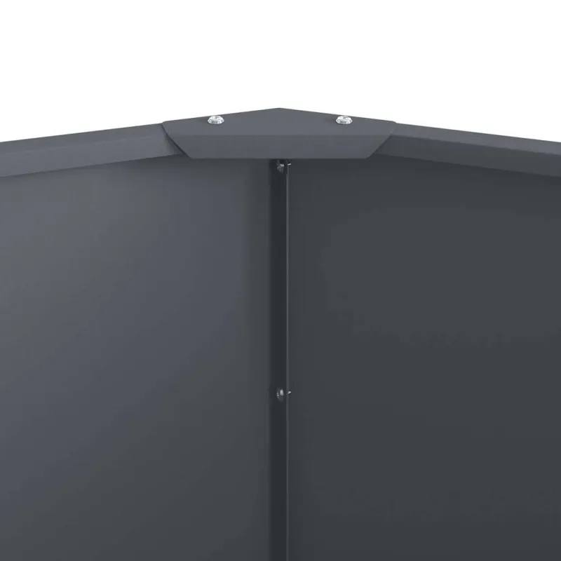 Lovelis Antracitas 120 x 120 x 50 cm Plienas