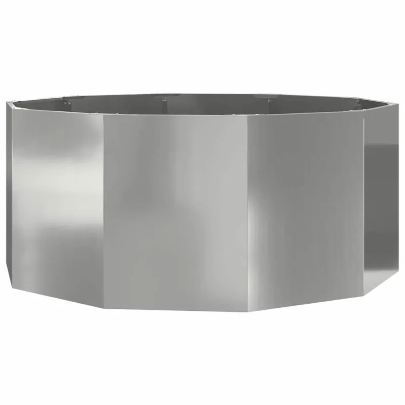 Lovelis Sidabro 120 x 120 x 50 cm Cinkuota plienas