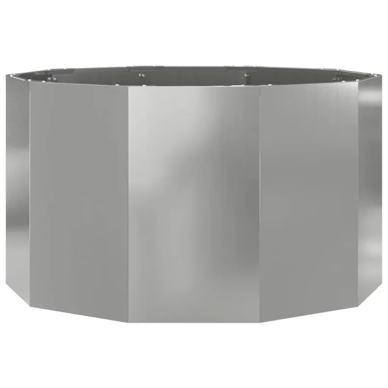 Lovelis Sidabro 90 x 90 x 50 cm Cinkuota plienas