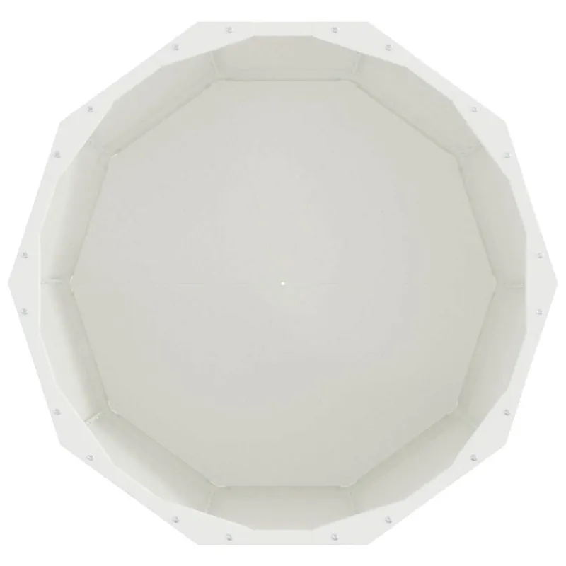 Lovelis Balta 60 x 60 x 50 cm Plienas