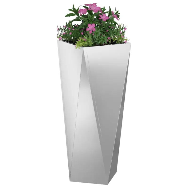 Lovelis Sidabro 30 x 30 x 75 cm Cinkuota plienas