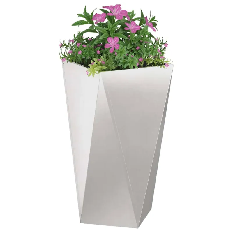 Lovelis 2 pcs Sidabro 40 x 40 x 75 cm Nerūdijantis Plienas