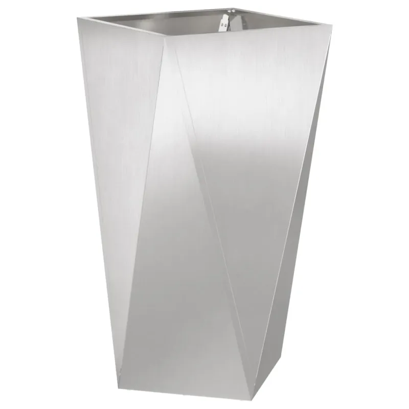 Lovelis 2 pcs Sidabro 40 x 40 x 75 cm Nerūdijantis Plienas