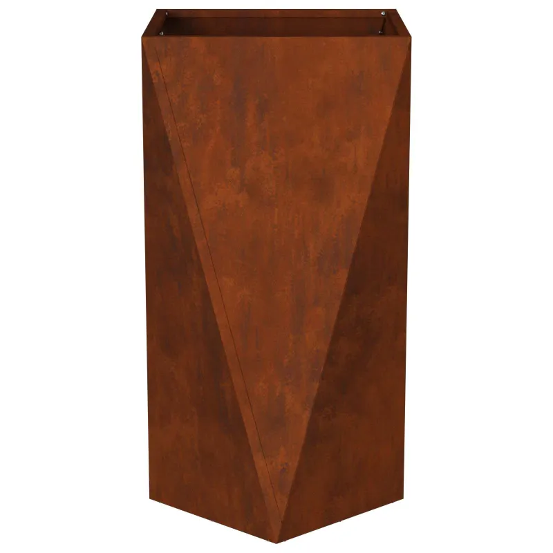 Lovelis 2 pcs Rūdijanti 40 x 40 x 75 cm