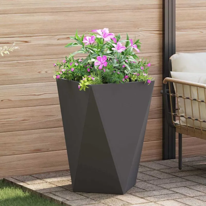 Lovelis Juoda 50 x 50 x 75 cm Plienas