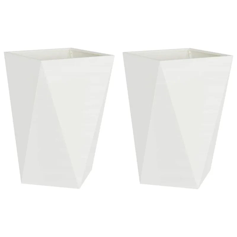 Lovelis 2 pcs Balta 50 x 50 x 75 cm Plienas
