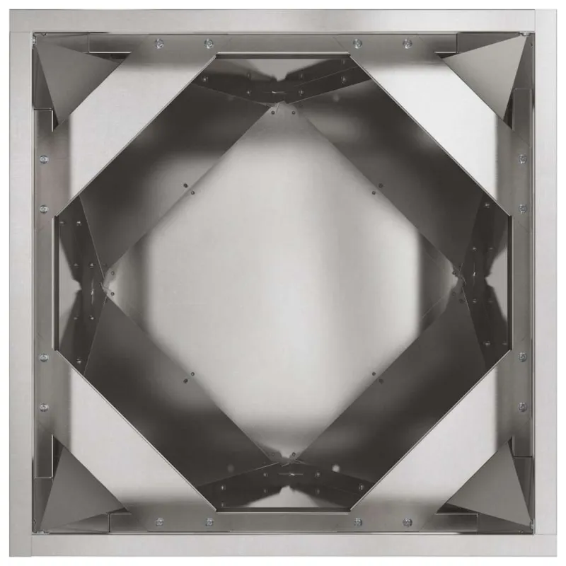 Lovelis 2 pcs Sidabro 30 x 30 x 30 cm Nerūdijantis Plienas