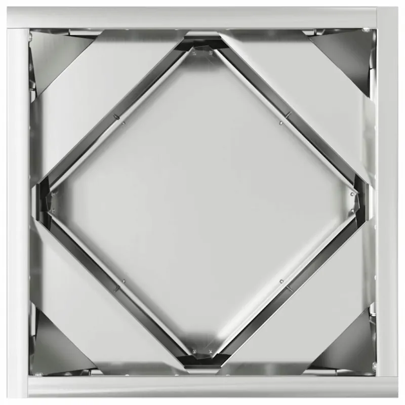 Lovelis Sidabro 30 x 30 x 30 cm Cinkuota plienas