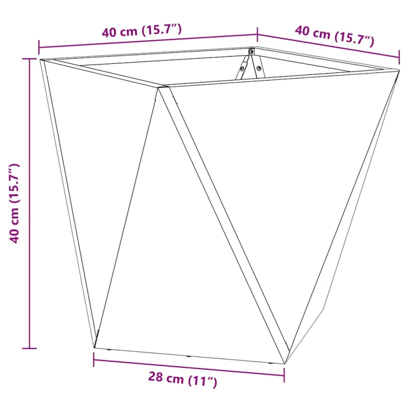 Lovelis 2 pcs Juoda 40 x 40 x 40 cm Plienas