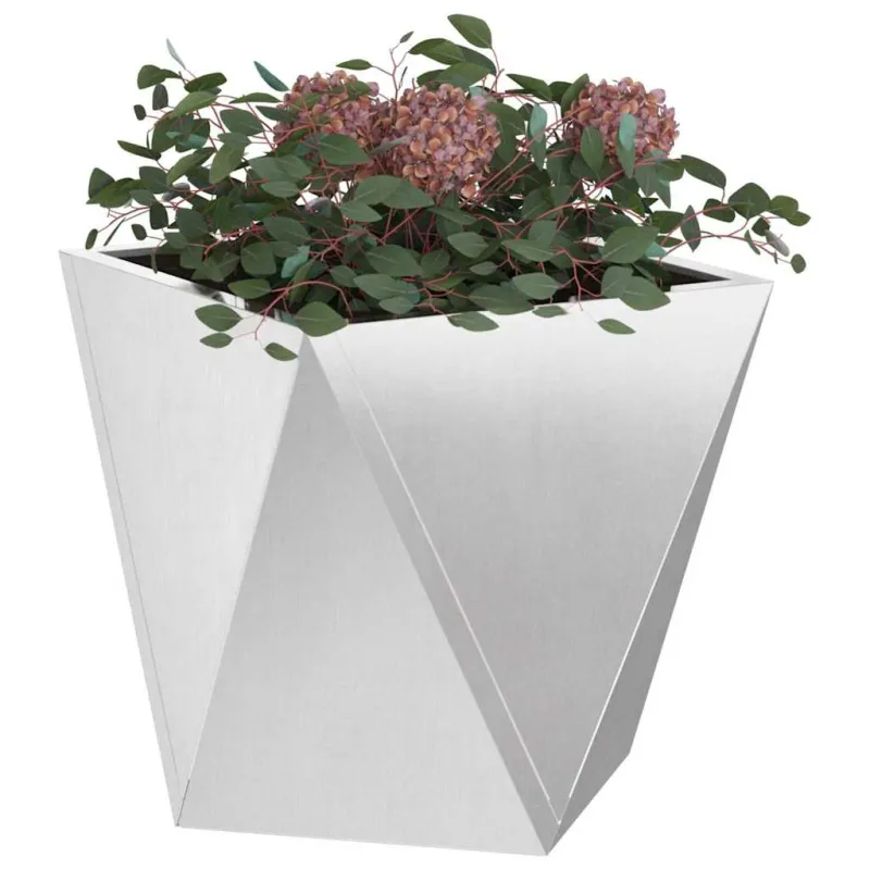 Lovelis 2 pcs Sidabro 40 x 40 x 40 cm Nerūdijantis Plienas