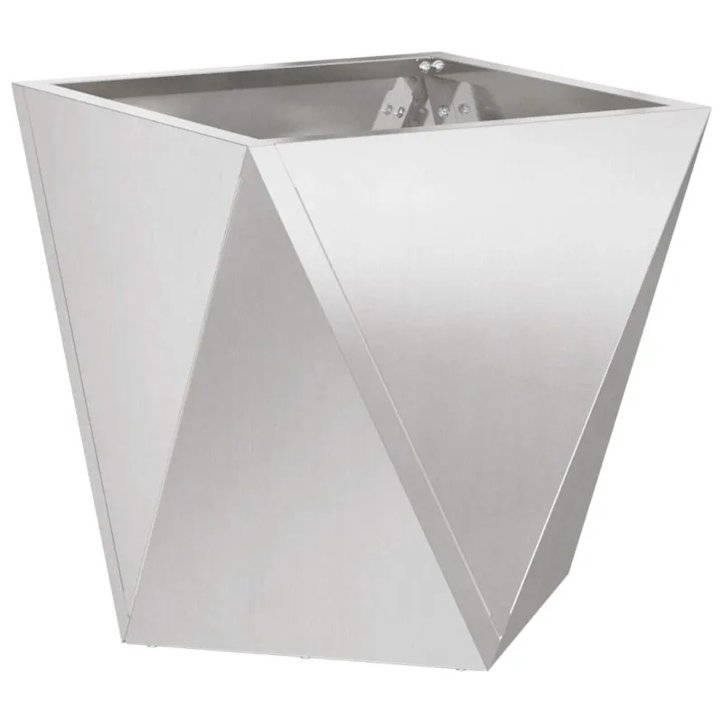 Lovelis 2 pcs Sidabro 40 x 40 x 40 cm Nerūdijantis Plienas