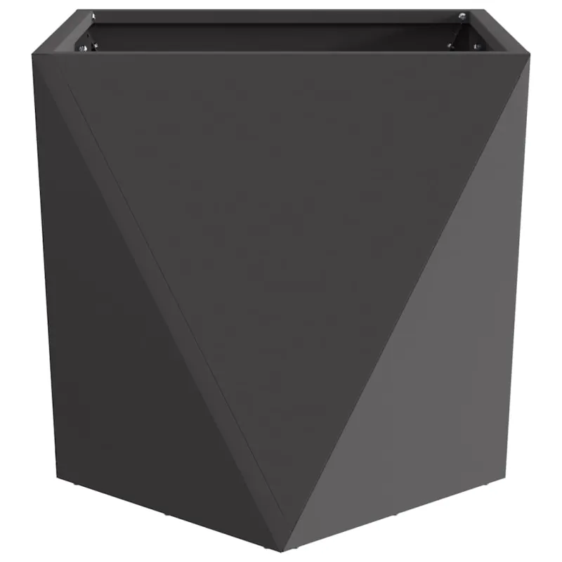 Lovelis 2 pcs Juoda 50 x 50 x 50 cm Plienas