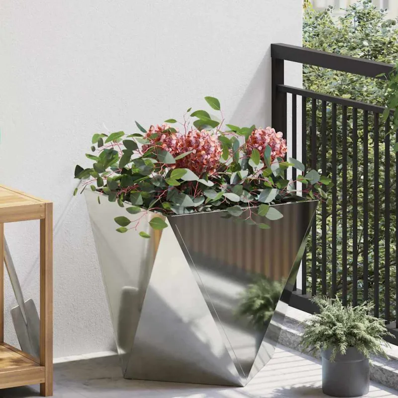Lovelis Sidabro 50 x 50 x 50 cm Cinkuota plienas