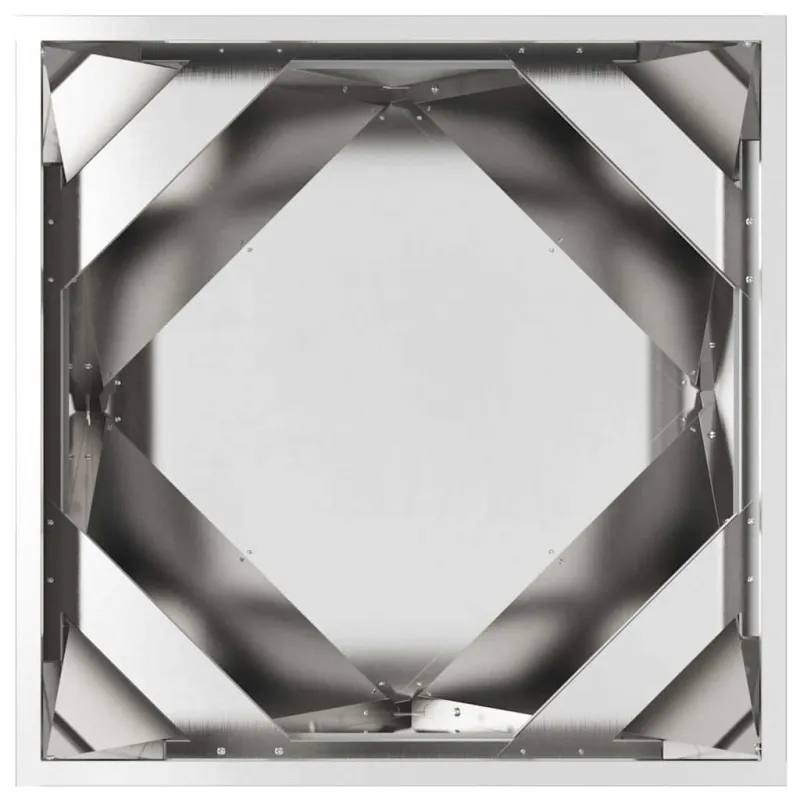 Lovelis Sidabro 50 x 50 x 50 cm Cinkuota plienas
