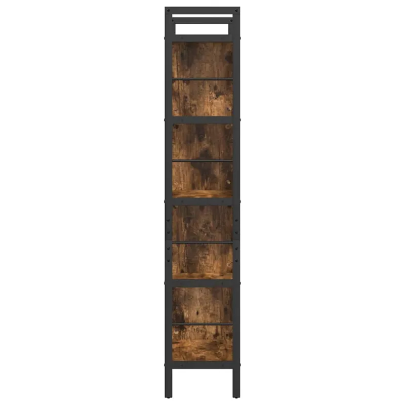 Knygų lentyna Rūkyta ąžuolas 75 x 30 x 156 cm Apdirbta mediena