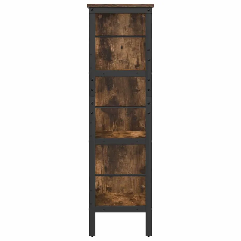 Knygų lentyna Rūkyta ąžuolas 82 x 32 x 112 cm Apdirbta mediena