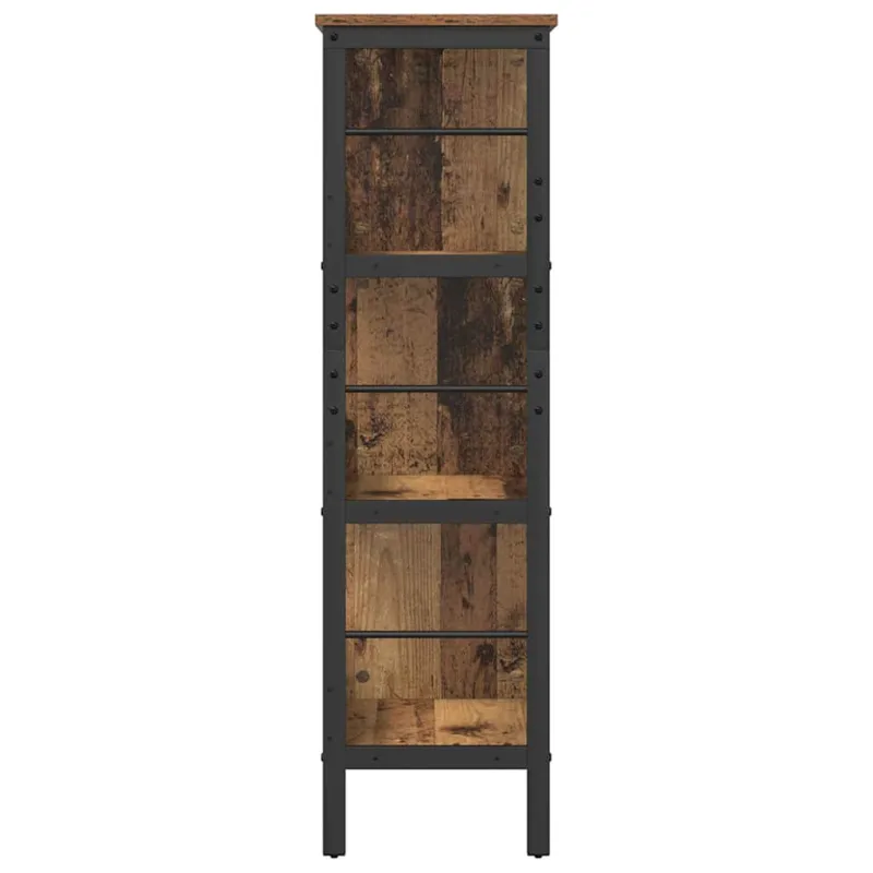 Knygų lentyna Senovinis medis 82 x 32 x 112 cm Apdirbta mediena