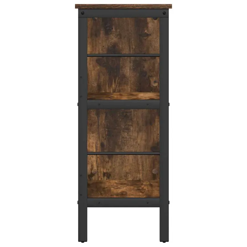 Knygų lentyna Rūkyta ąžuolas 82 x 32 x 79 cm Apdirbta mediena
