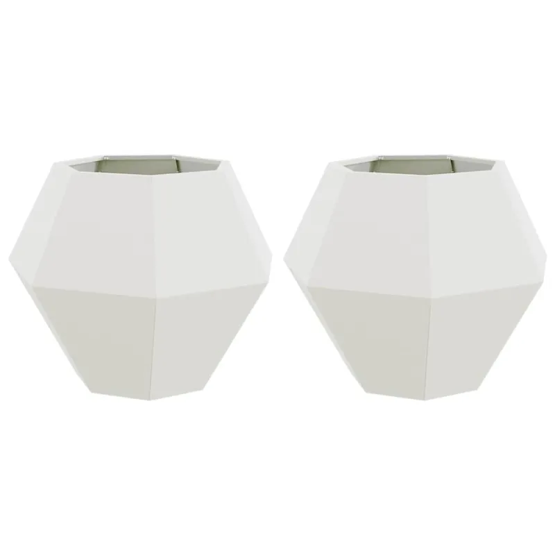 Lovelis 2 pcs Balta 75 x 75 x 60 cm Plienas