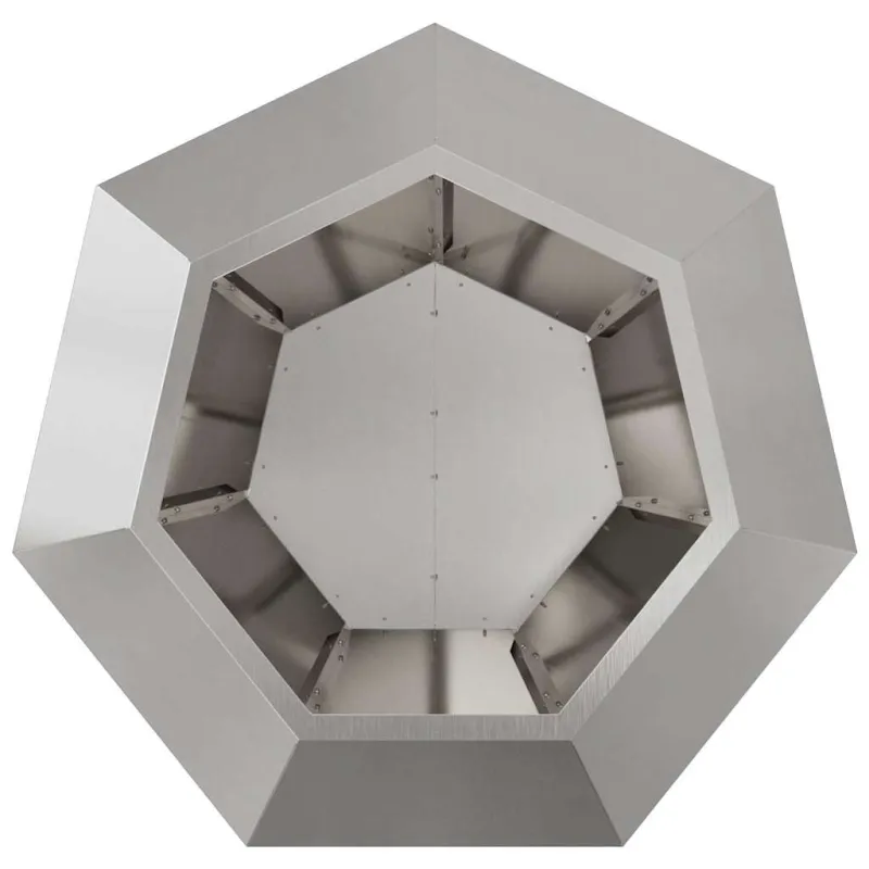 Lovelis Sidabro 75 x 75 x 60 cm Nerūdijantis Plienas