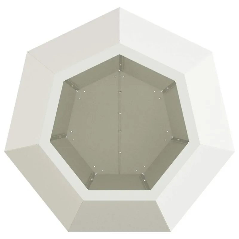 Lovelis Balta 50 x 50 x 40 cm Plienas