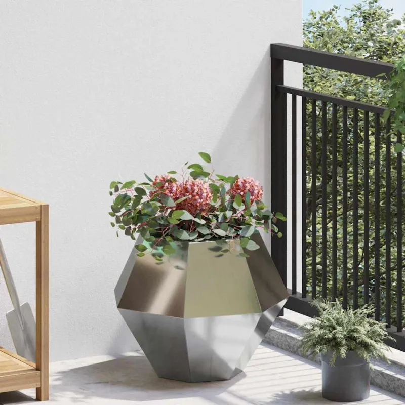 Lovelis Sidabro 50 x 50 x 40 cm Cinkuota plienas