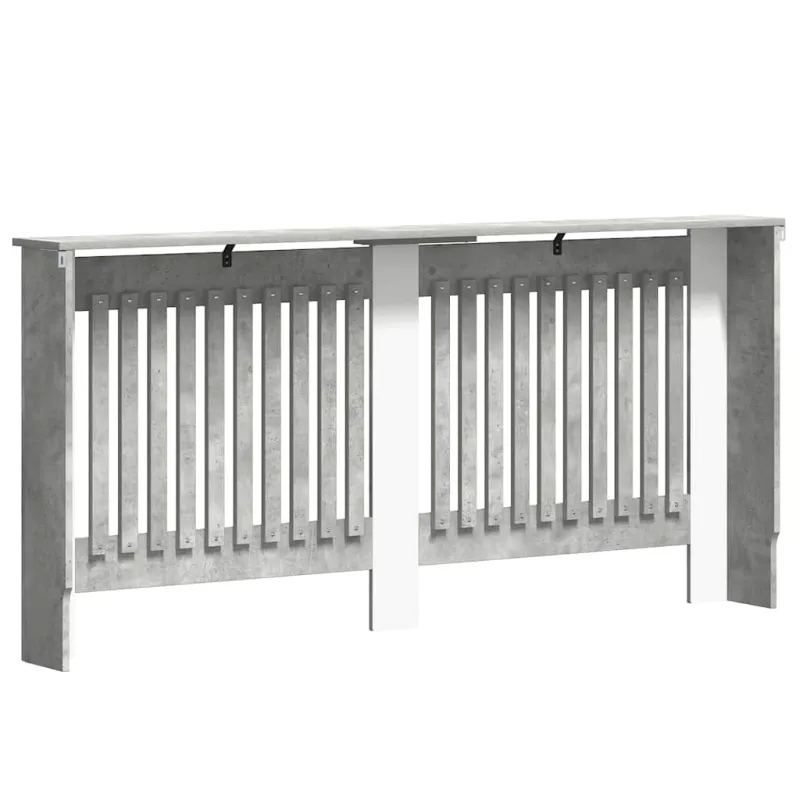 Radiatoriaus dangtis Betono pilka 172 x 19 x 81,5 cm