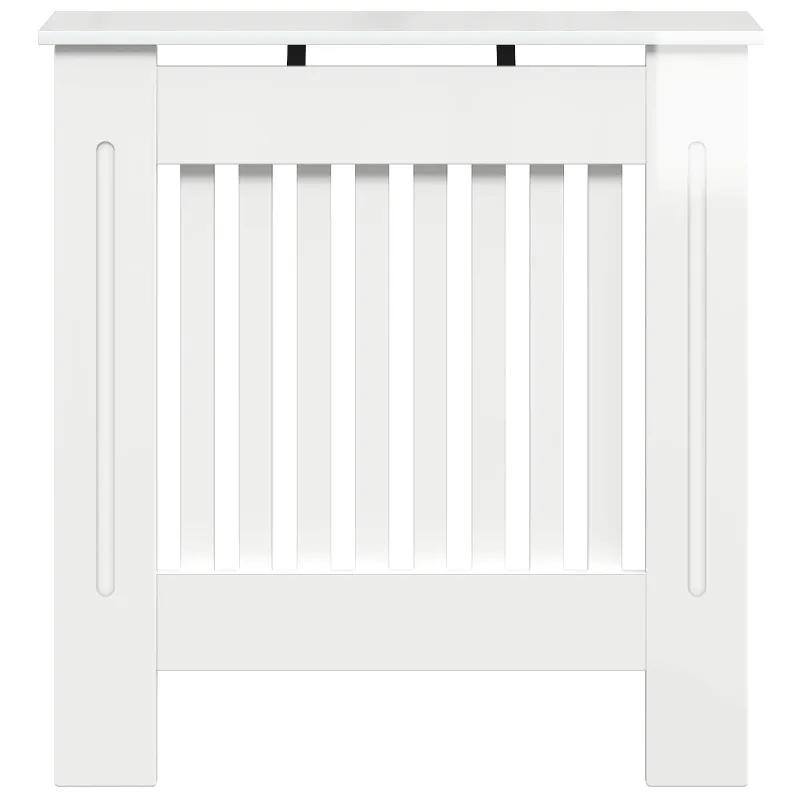 Radiatoriaus dangtis Aukštai blizganti balta 78 x 19 x 81,5 cm