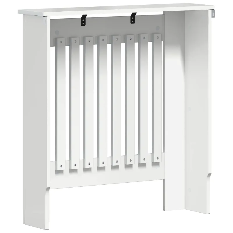 Radiatoriaus dangtis Aukštai blizganti balta 78 x 19 x 81,5 cm