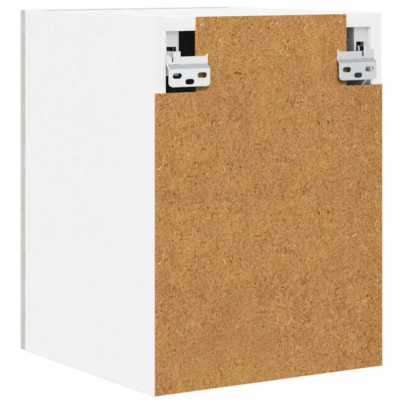 Pakabinama spintelė 2 pcs Betono pilka ir balta 30 x 31 x 40 cm