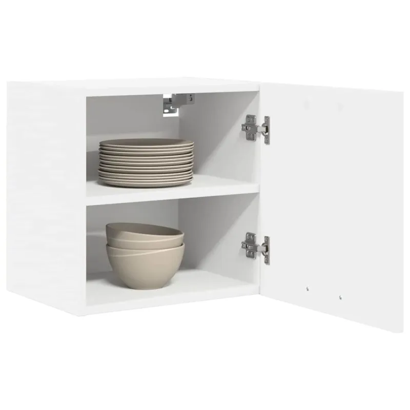 Pakabinama spintelė su saugykla 2 pcs Balta 40 x 31 x 40 cm