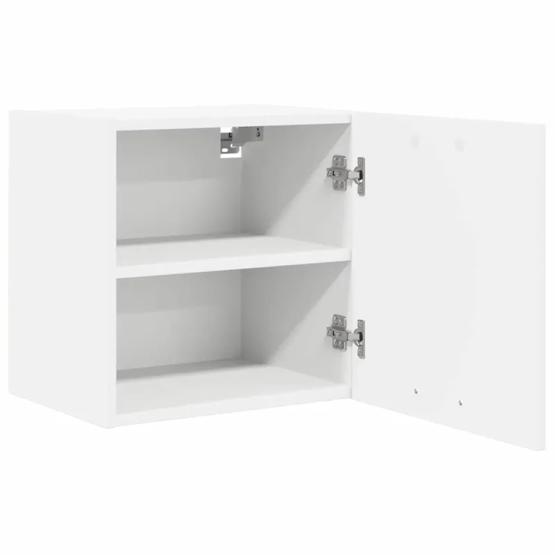 Pakabinama spintelė su saugykla 2 pcs Balta 40 x 31 x 40 cm