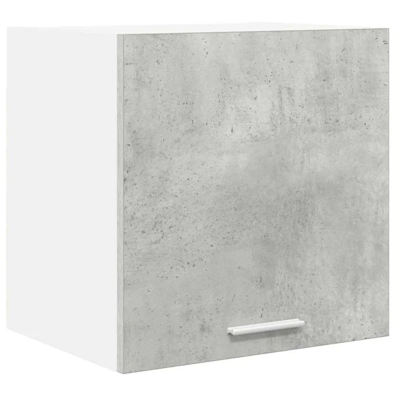 Pakabinama spintelė 2 pcs Betono pilka ir balta 40 x 31 x 40 cm