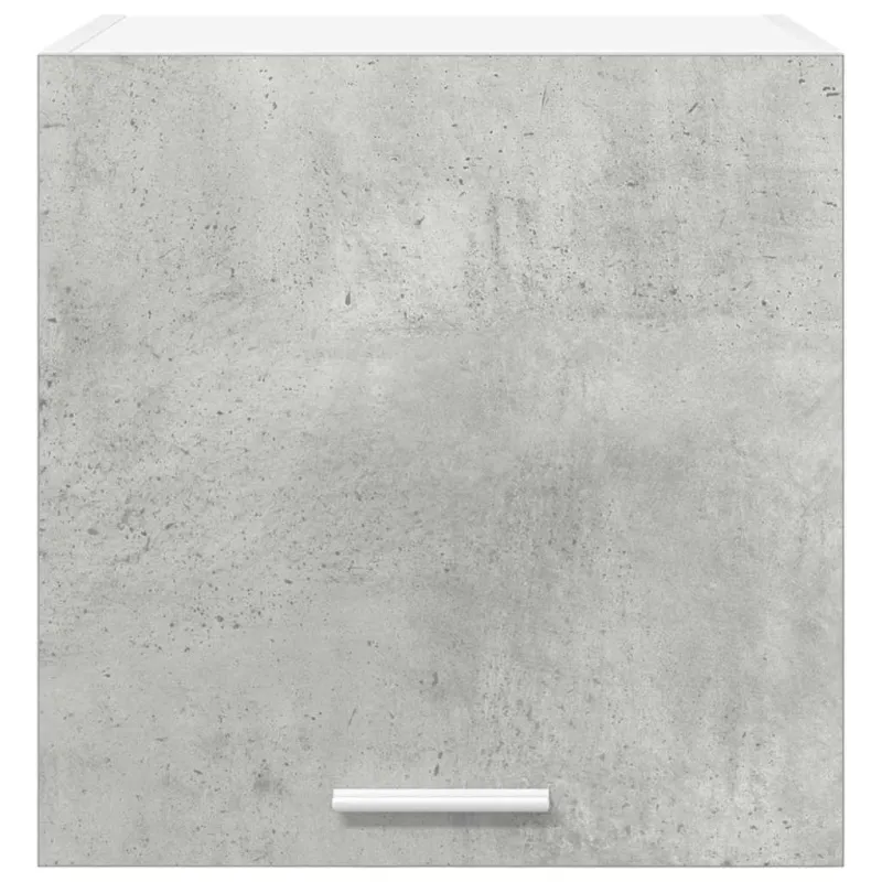 Pakabinama spintelė 2 pcs Betono pilka ir balta 40 x 31 x 40 cm