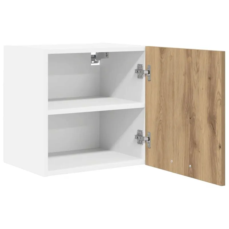 Pakabinama spintelė 2 pcs Amatininkų ąžuolas ir baltas