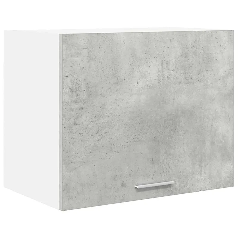 Pakabinama spintelė 2 pcs Betono pilka ir balta 50 x 31 x 40 cm