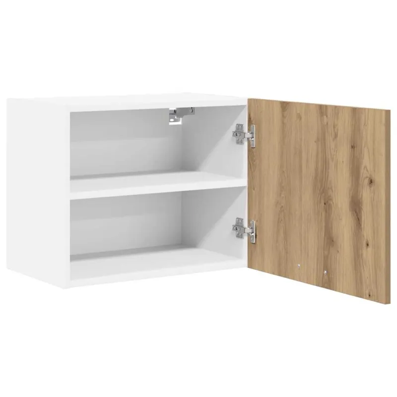 Pakabinama spintelė 2 pcs Amatininkų ąžuolas ir baltas