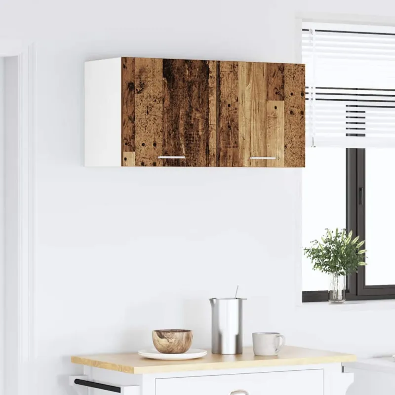 Pakabinama spintelė su saugykla Senas medis 80 x 31 x 40 cm