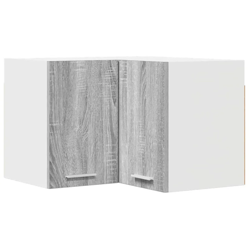 Pakabinama spintelė Pilkas Sonoma ir baltas 57 x 57 x 40 cm
