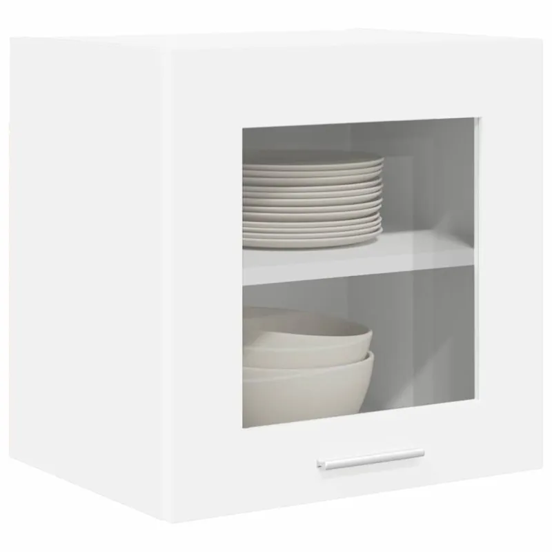 Pakabinama spintelė su saugykla 2 pcs Balta 40 x 31 x 40 cm