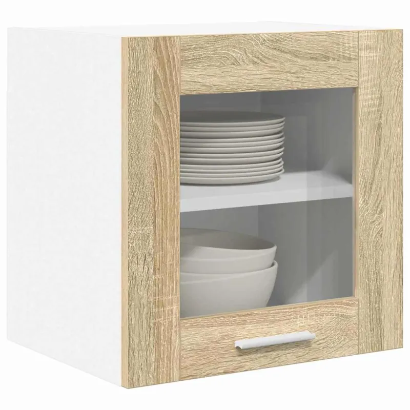 Pakabinama spintelė 2 pcs Sonoma ąžuolas 40 x 31 x 40 cm